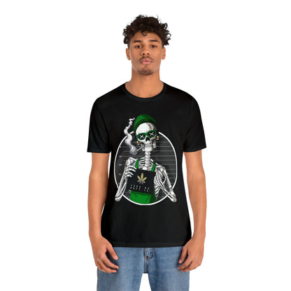 Skeleton Jersey Short Sleeve Tee