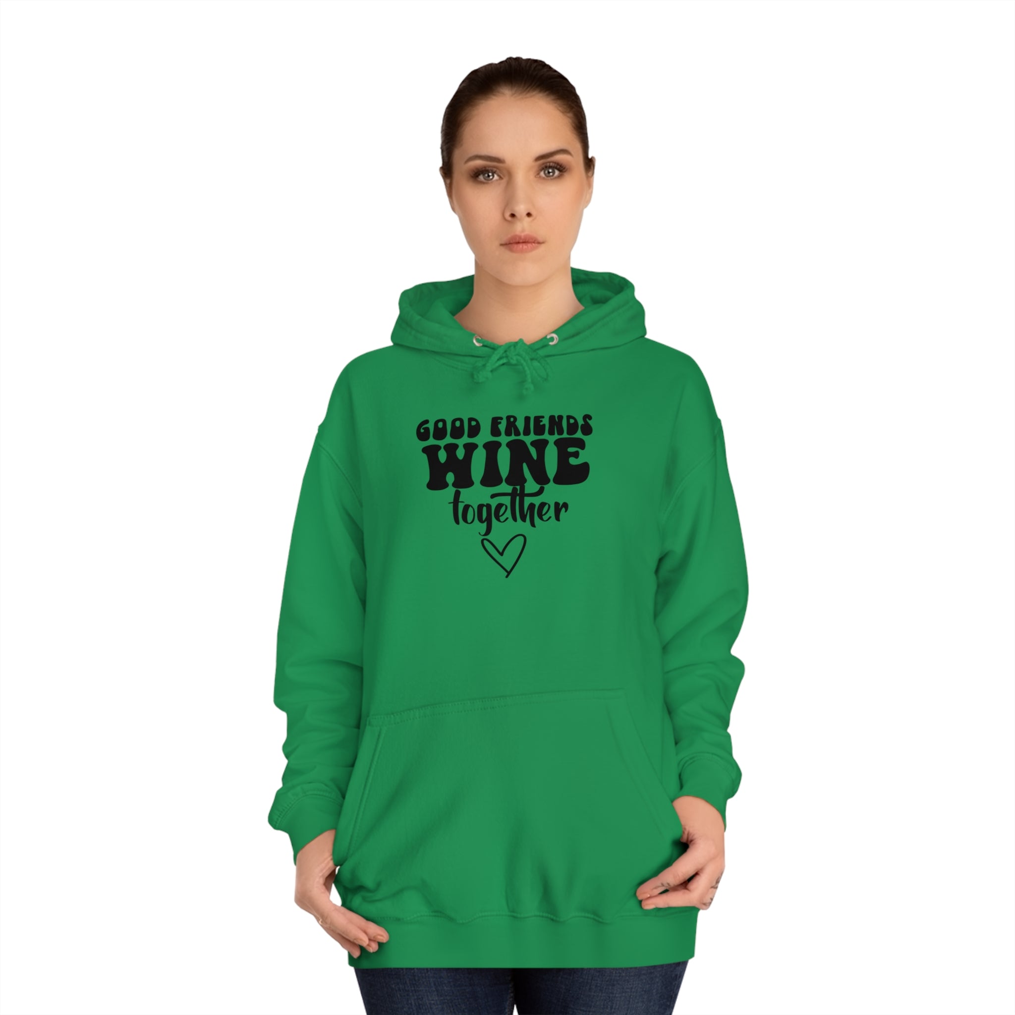 Friends Wine Hoodie