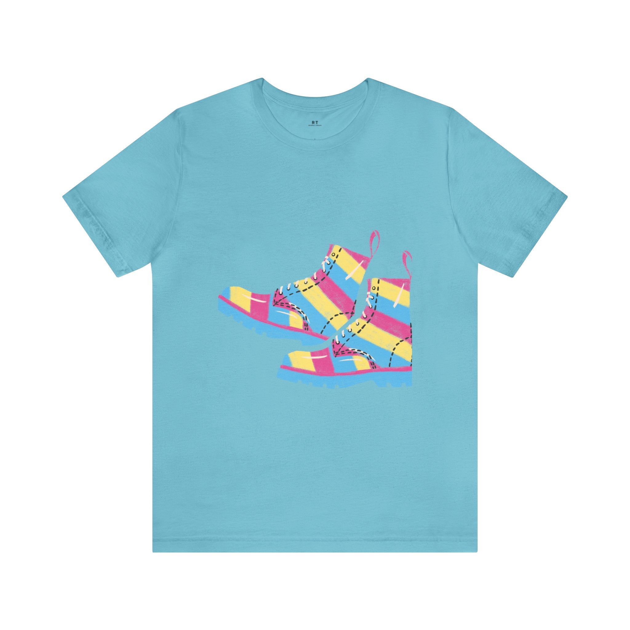 Pansexual Boots Short Sleeve Tee