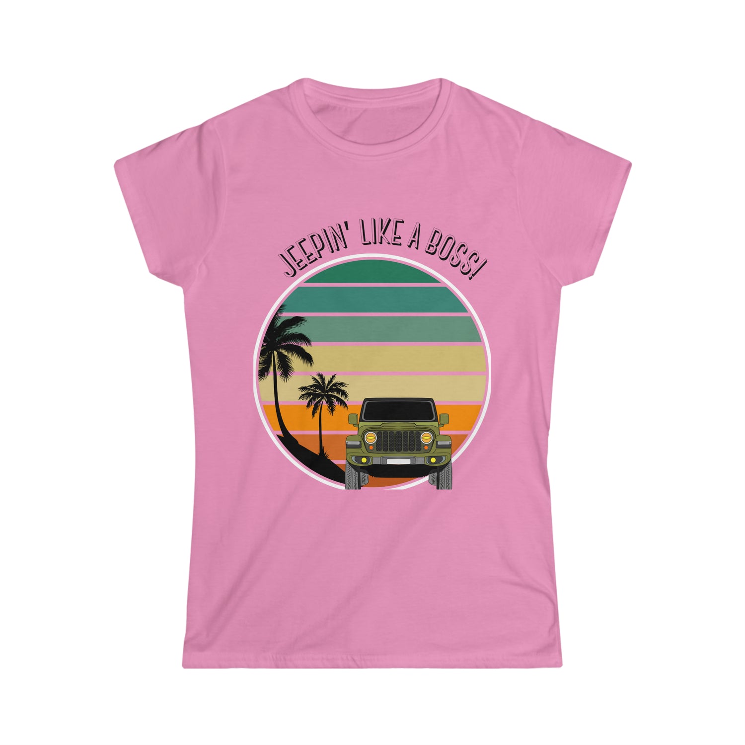 Jeepin like a boss Lady Tee