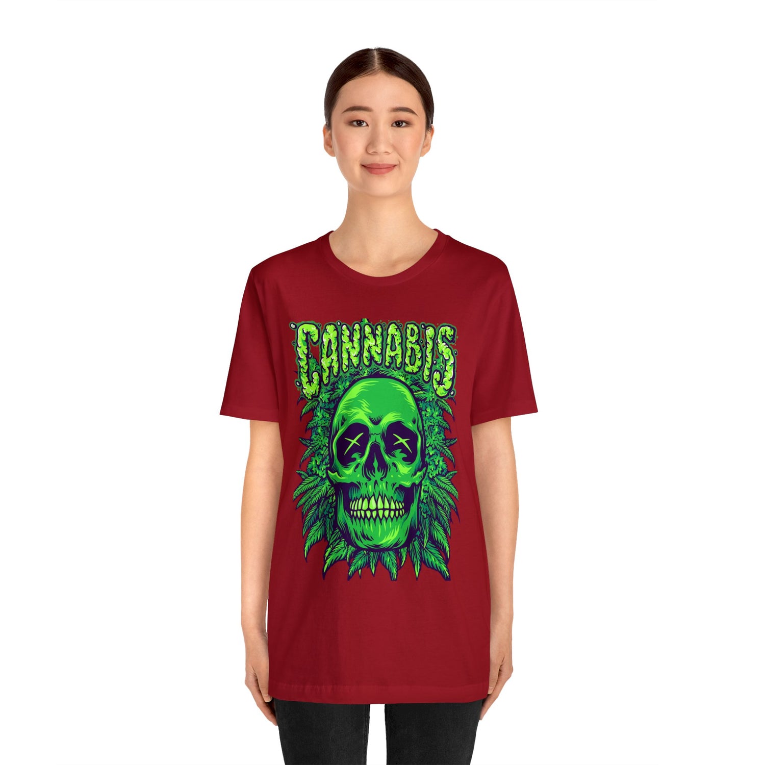 Cannabis Jersey Short Sleeve Tee