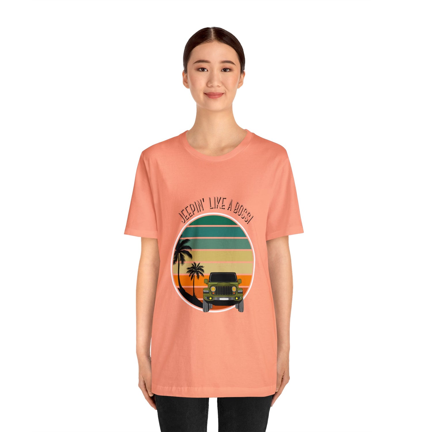 Jeepin Like a Boss Unisex Jersey Short Sleeve Tee