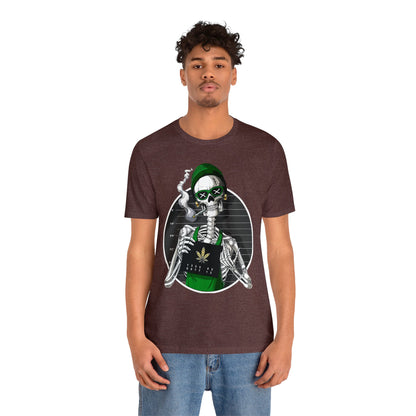 Skeleton Jersey Short Sleeve Tee