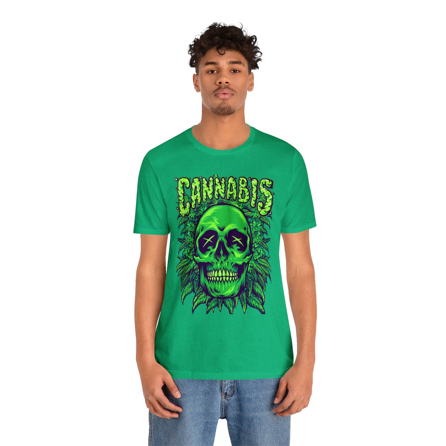 Cannabis Jersey Short Sleeve Tee