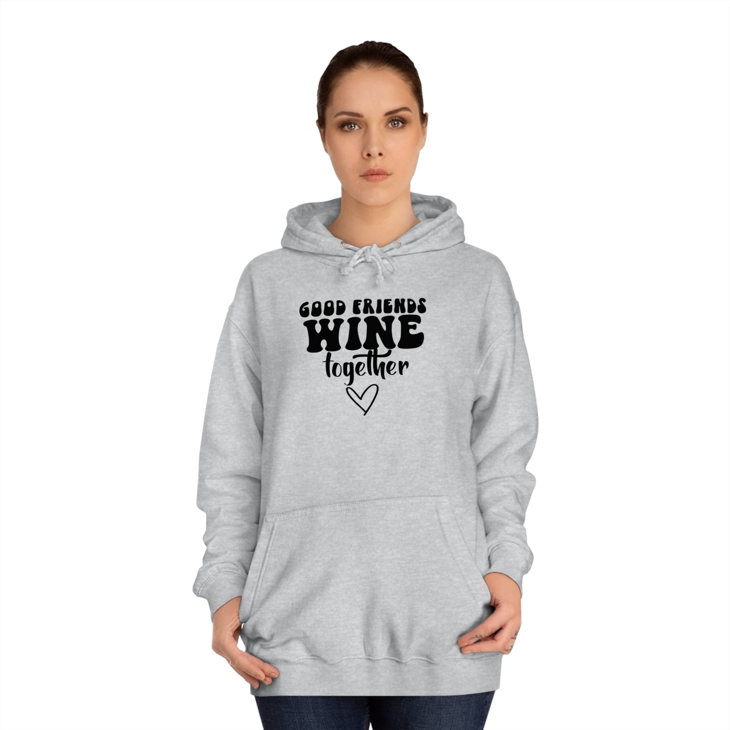 Friends Wine Hoodie