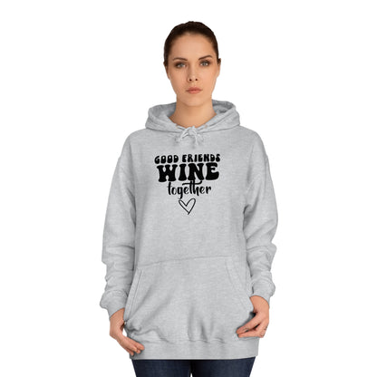 Friends Wine Hoodie