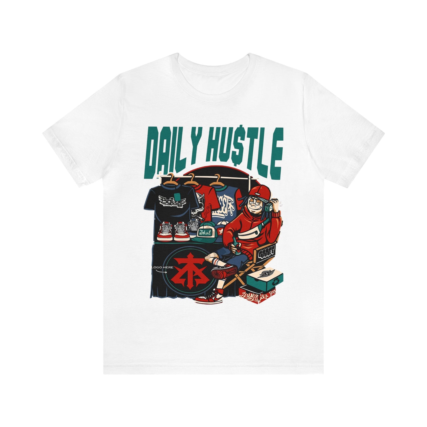 Daily Hustle Jersey Short Sleeve Tee