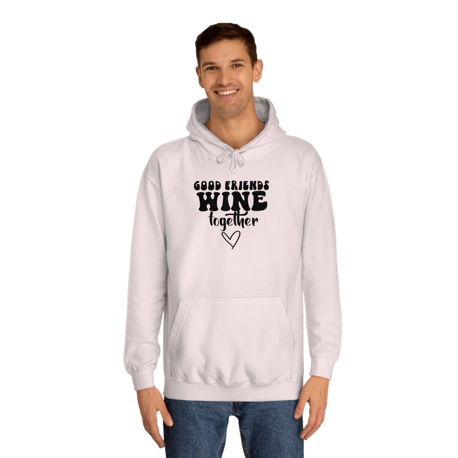 Friends Wine Hoodie