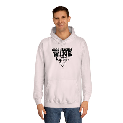 Friends Wine Hoodie