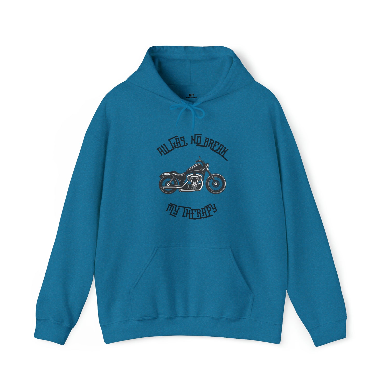 Biker Therapy Hooded Sweatshirt