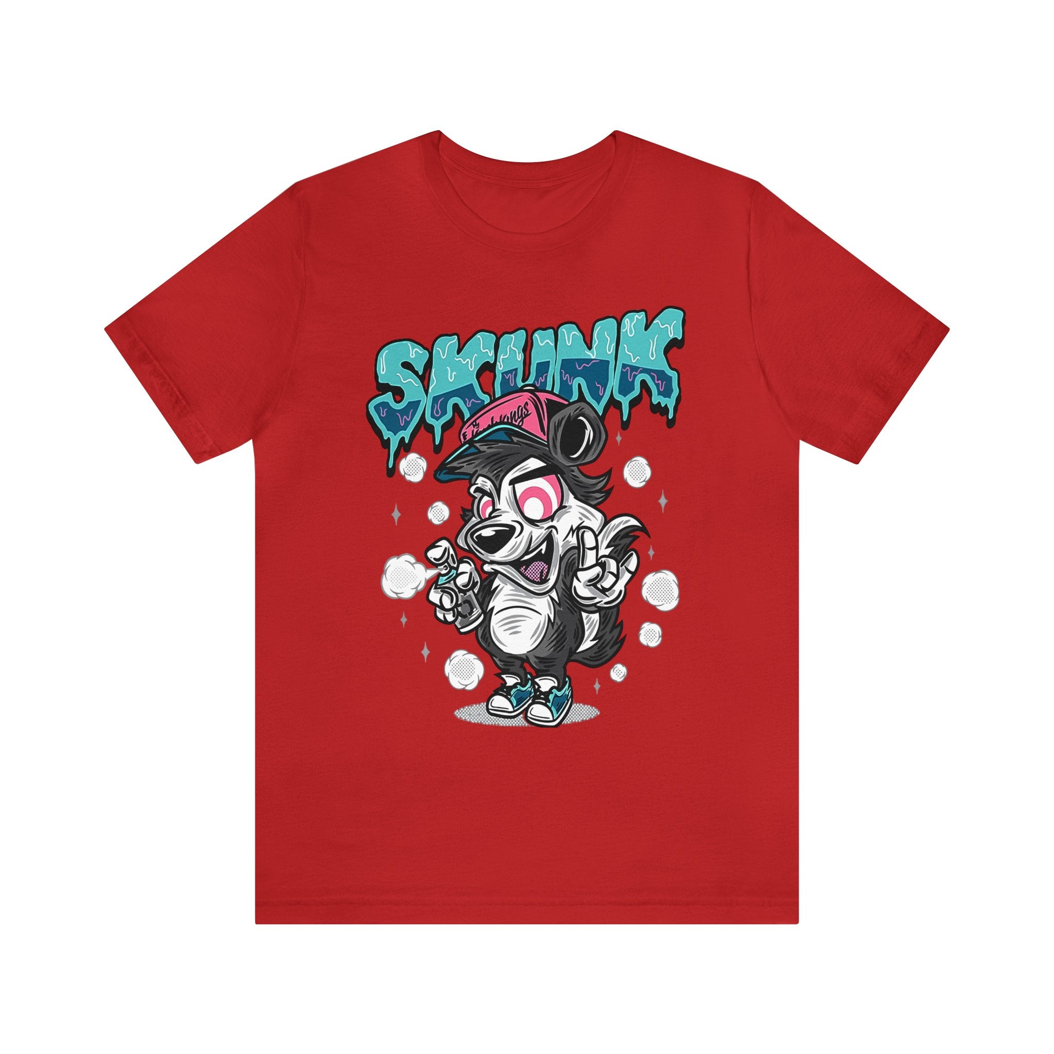 Hip Hop Skunk Jersey Short Sleeve Tee