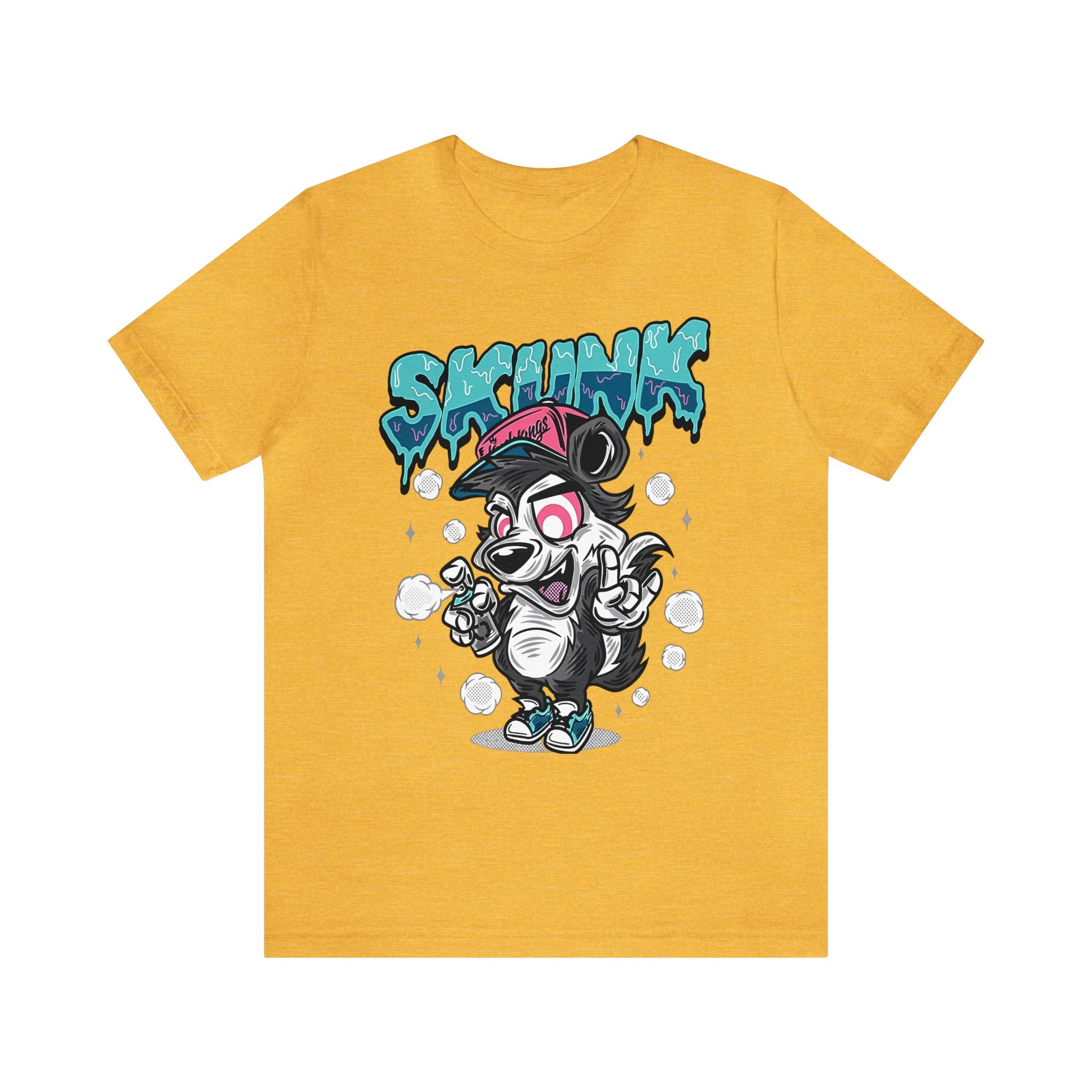 Hip Hop Skunk Jersey Short Sleeve Tee