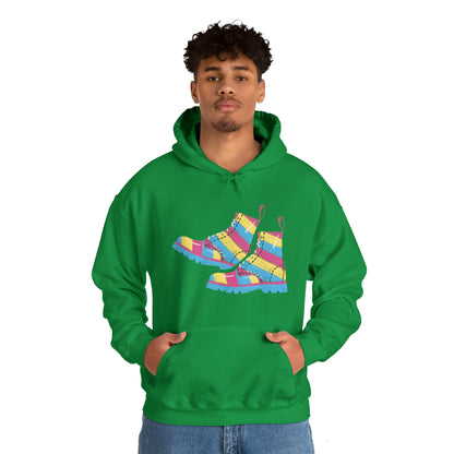 Pansexual Boots Hooded Sweatshirt