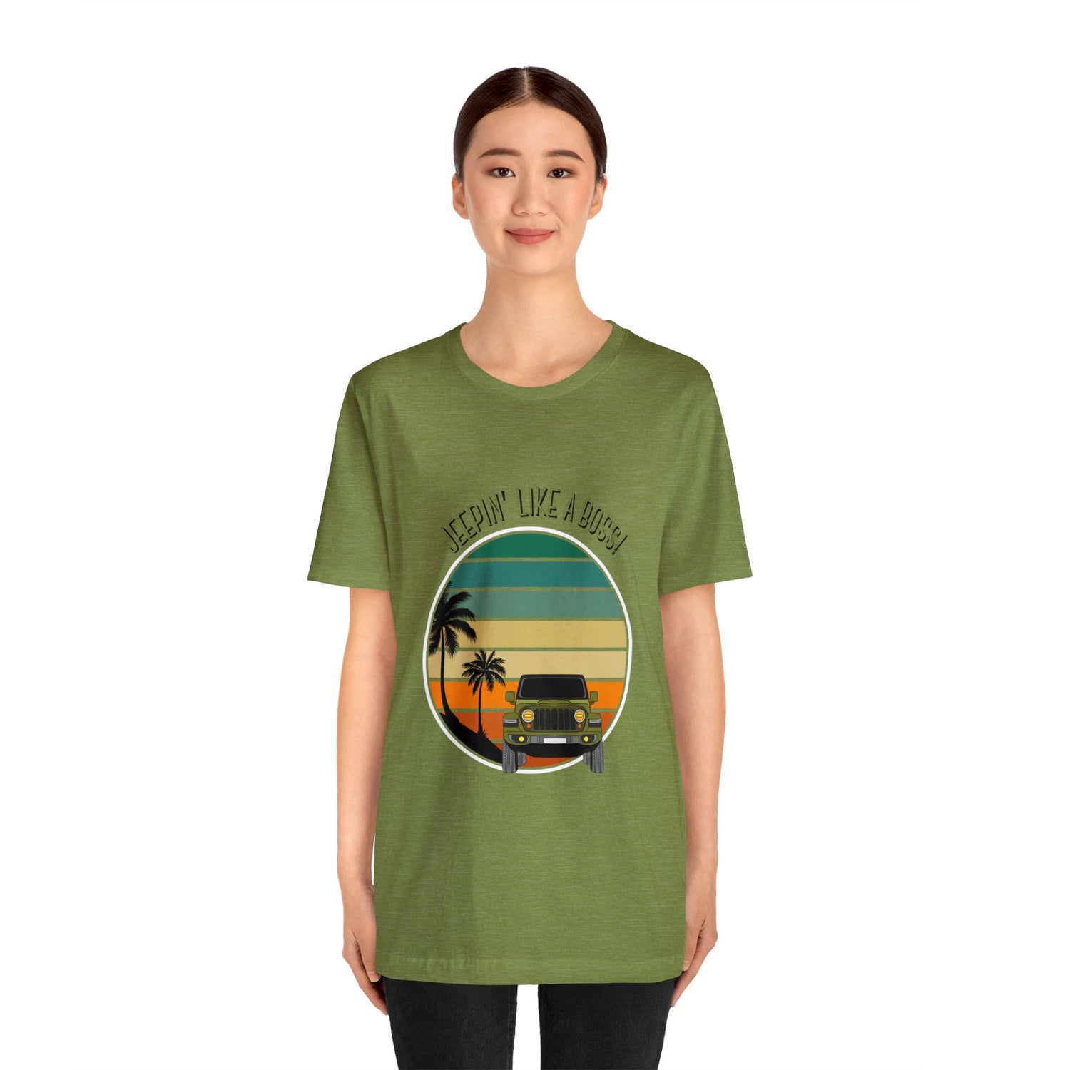 Jeepin Like a Boss Unisex Jersey Short Sleeve Tee