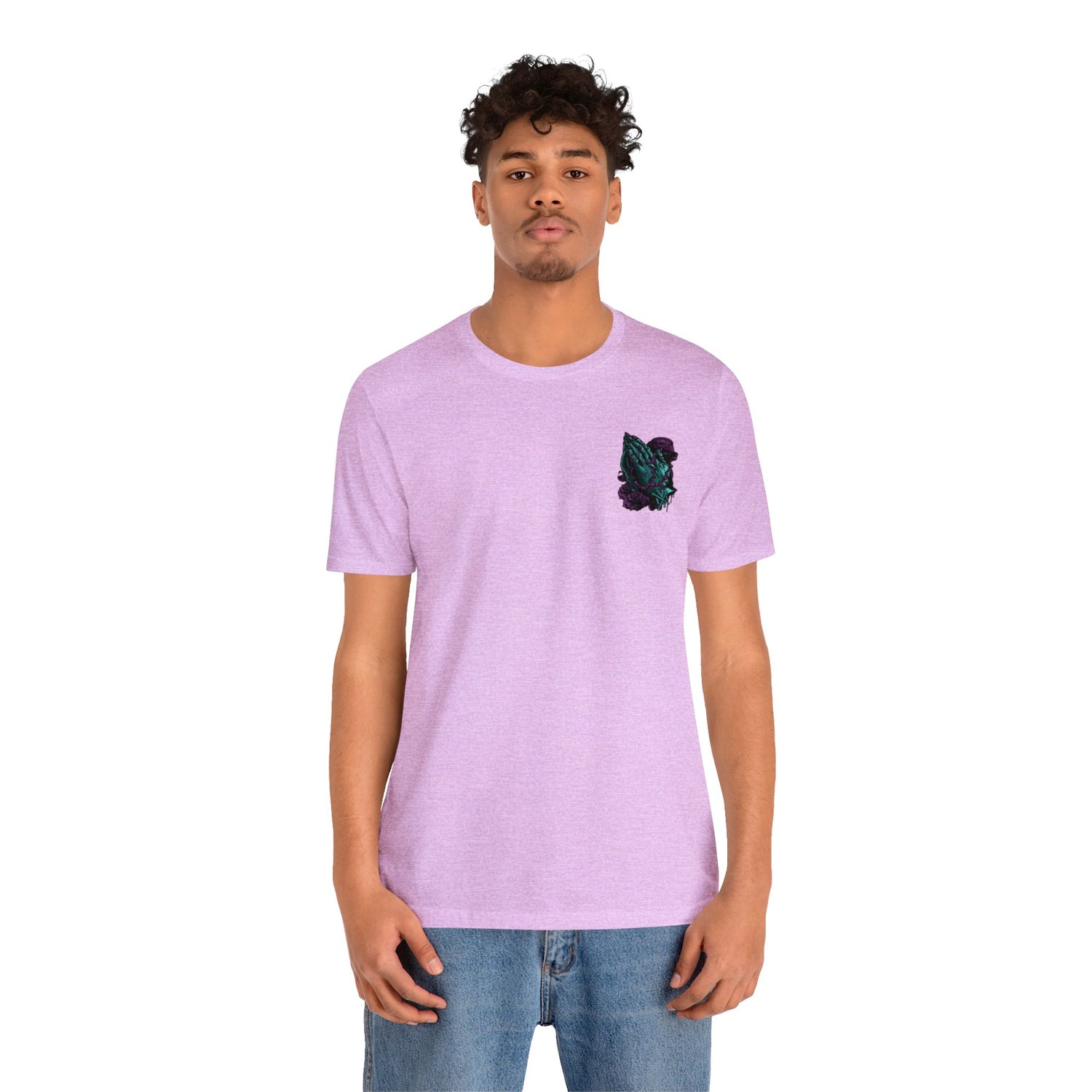 Praying Hands Jersey Short Sleeve Tee