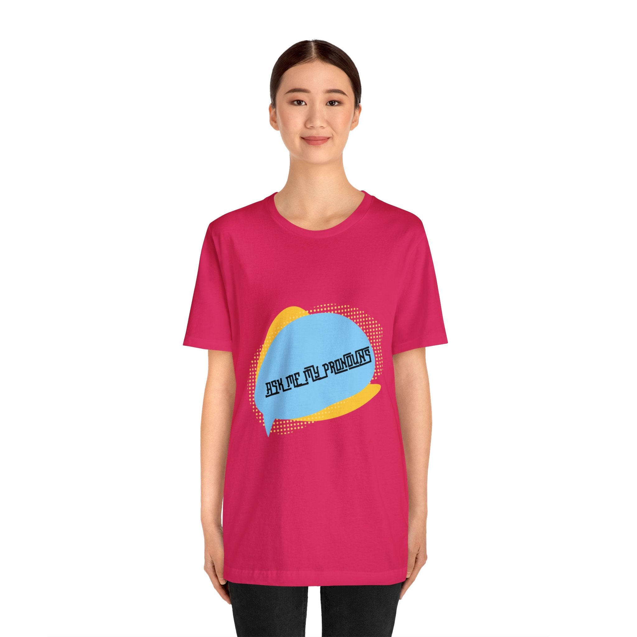 Pronoun Short Sleeve Tee