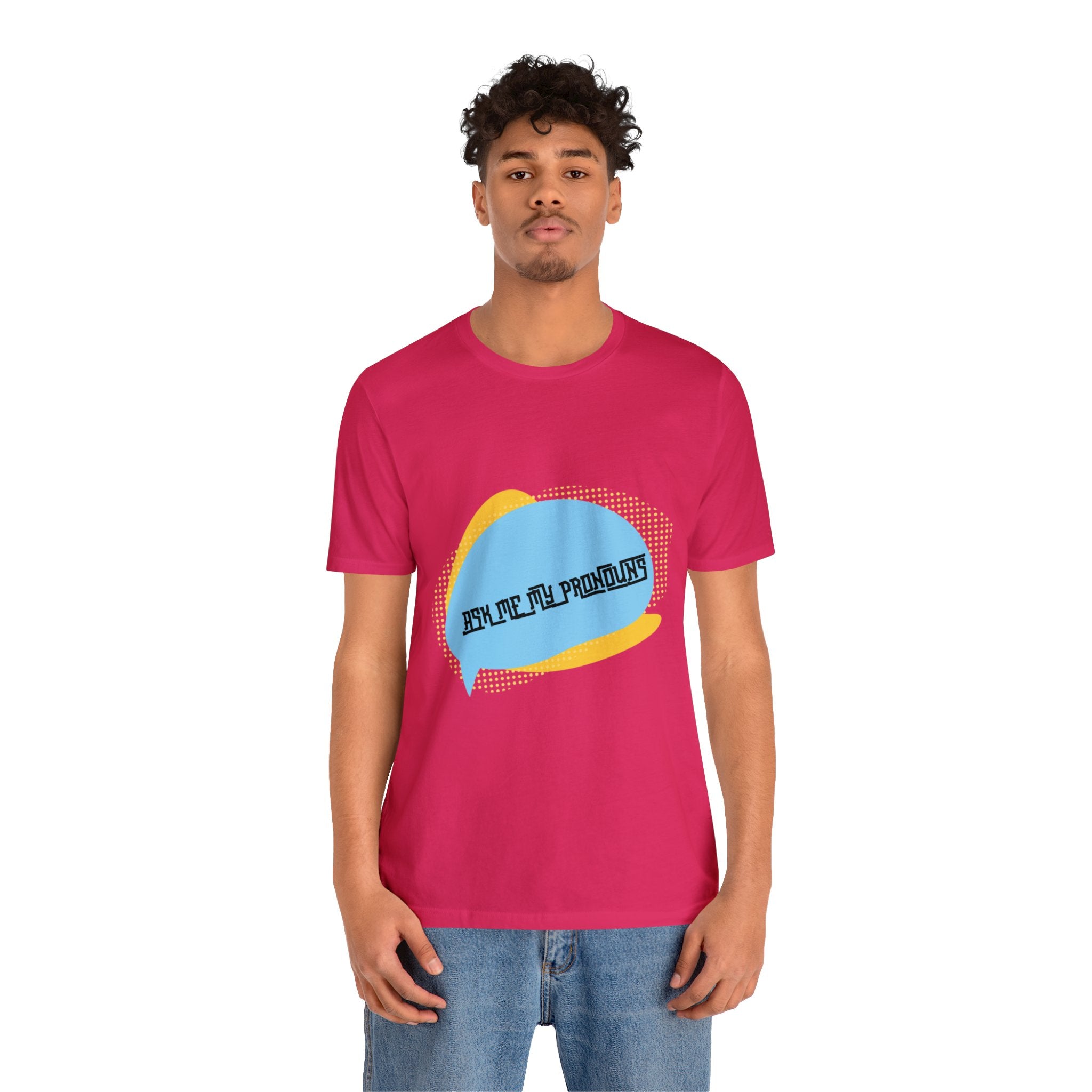 Pronoun Short Sleeve Tee