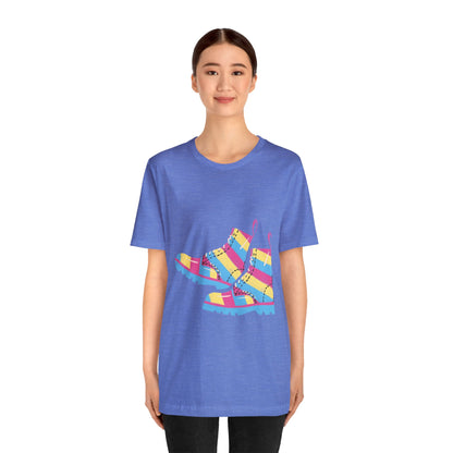 Pansexual Boots Short Sleeve Tee