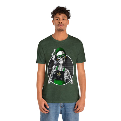 Skeleton Jersey Short Sleeve Tee