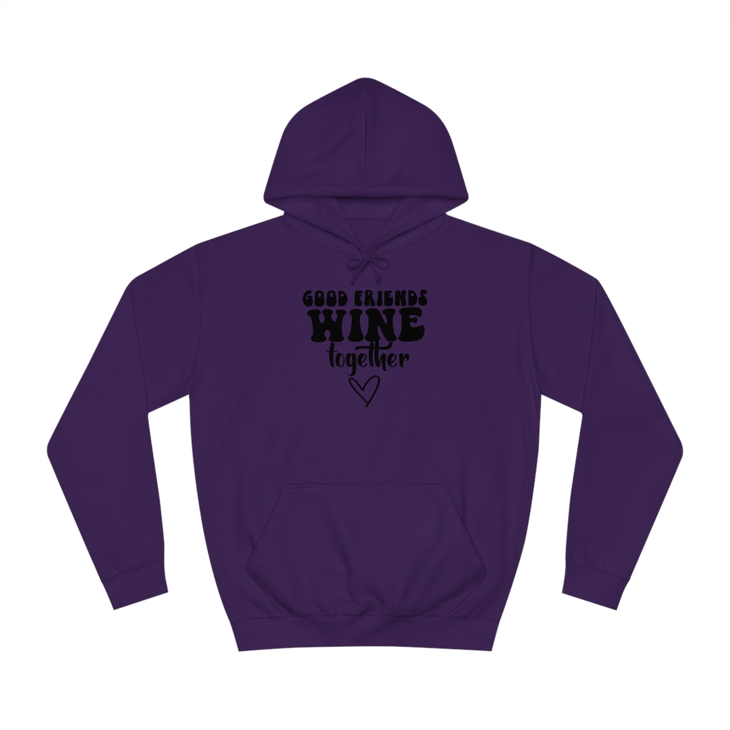 Friends Wine Hoodie