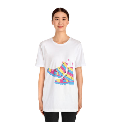 Pansexual Boots Short Sleeve Tee