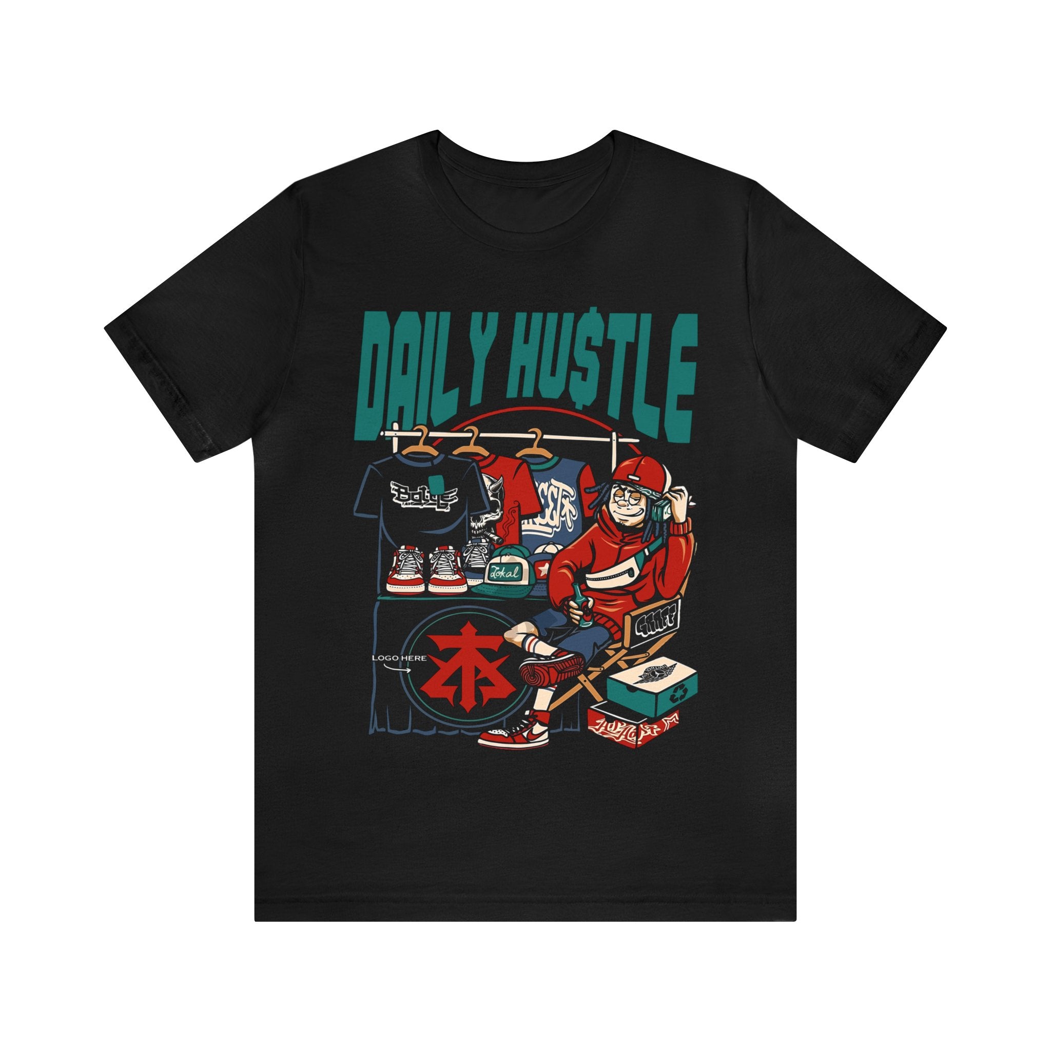 Daily Hustle Jersey Short Sleeve Tee