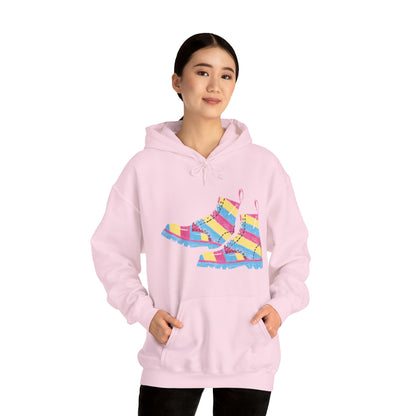 Pansexual Boots Hooded Sweatshirt