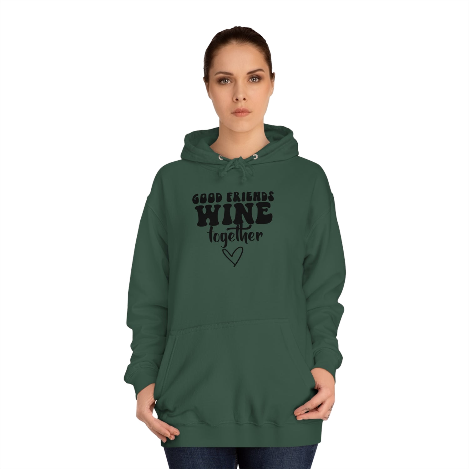 Friends Wine Hoodie