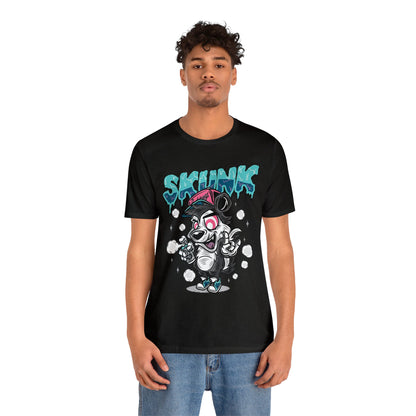 Hip Hop Skunk Jersey Short Sleeve Tee