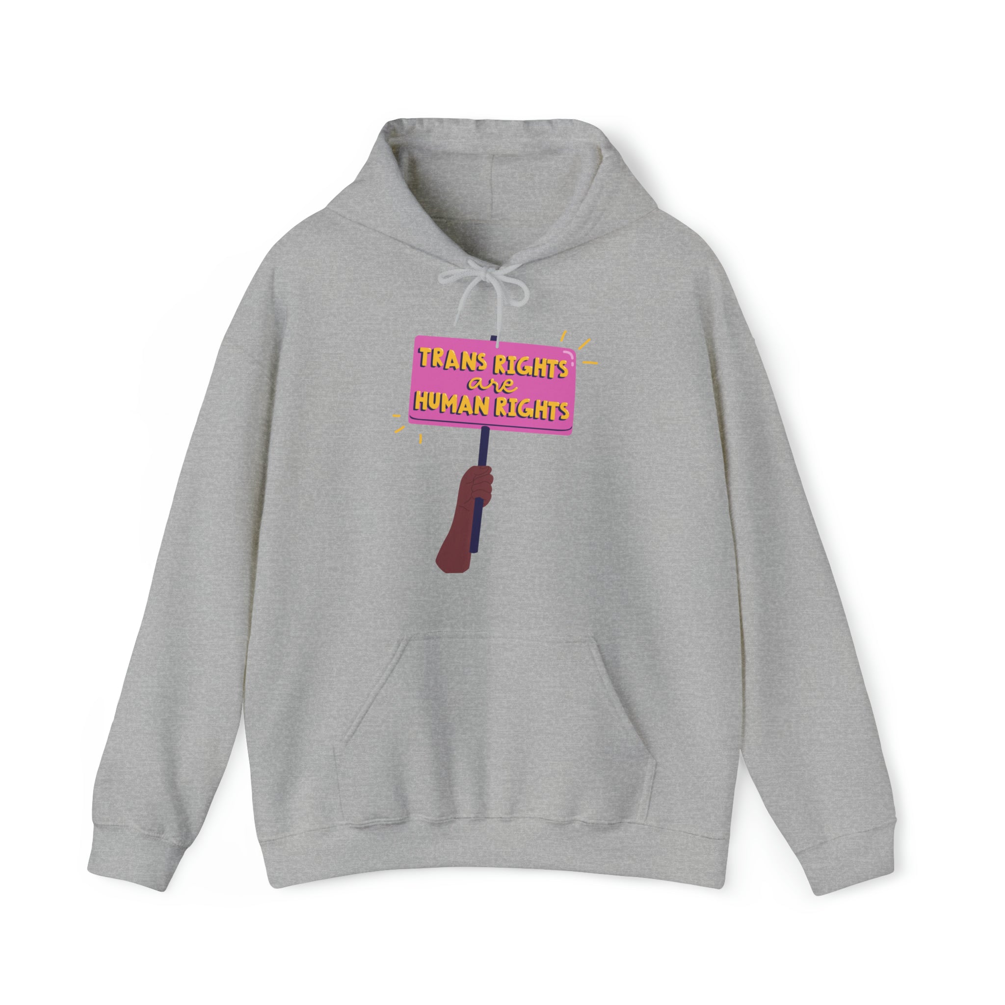 Trans Rights Hooded Sweatshirt