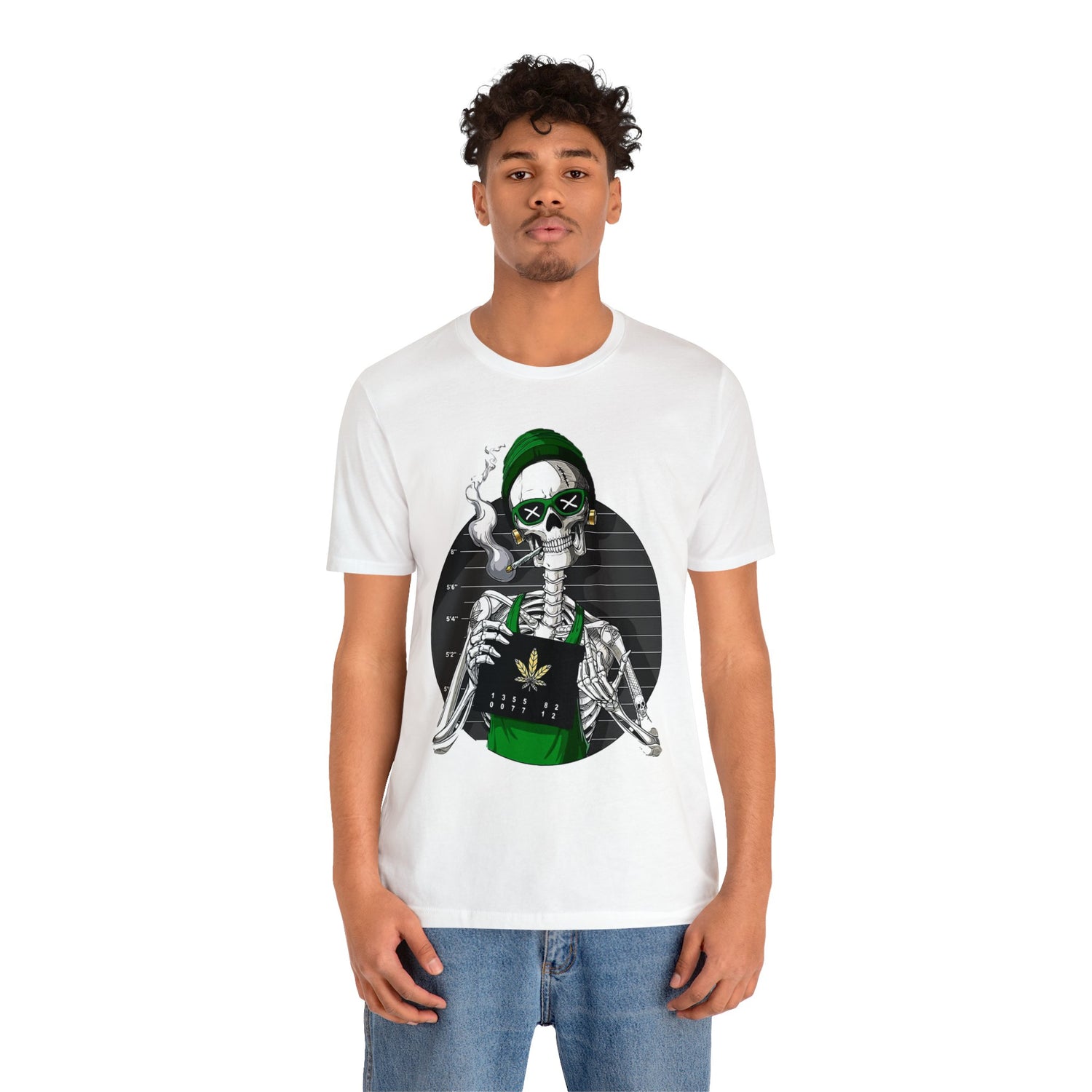 Skeleton Jersey Short Sleeve Tee