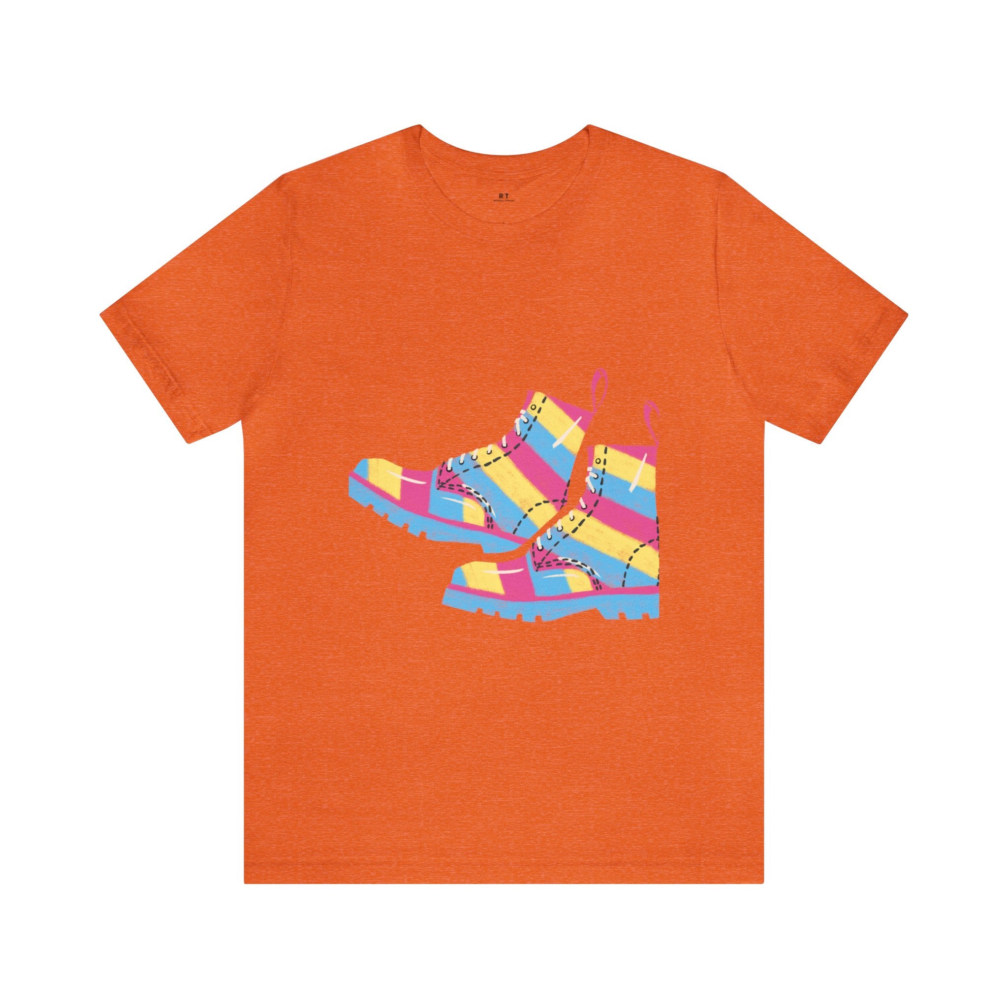 Pansexual Boots Short Sleeve Tee