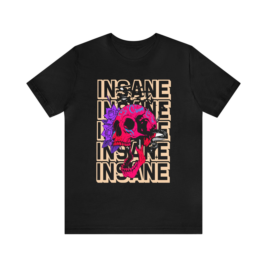 Insane Jersey Short Sleeve Tee