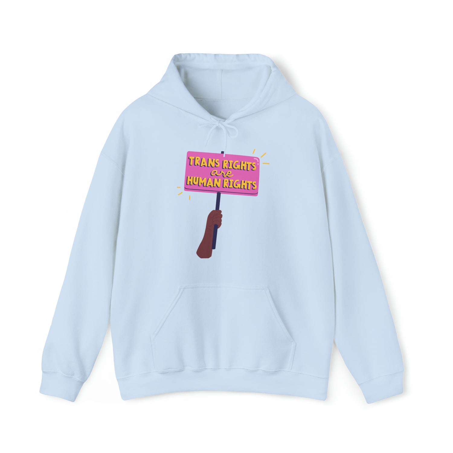 Trans Rights Hooded Sweatshirt