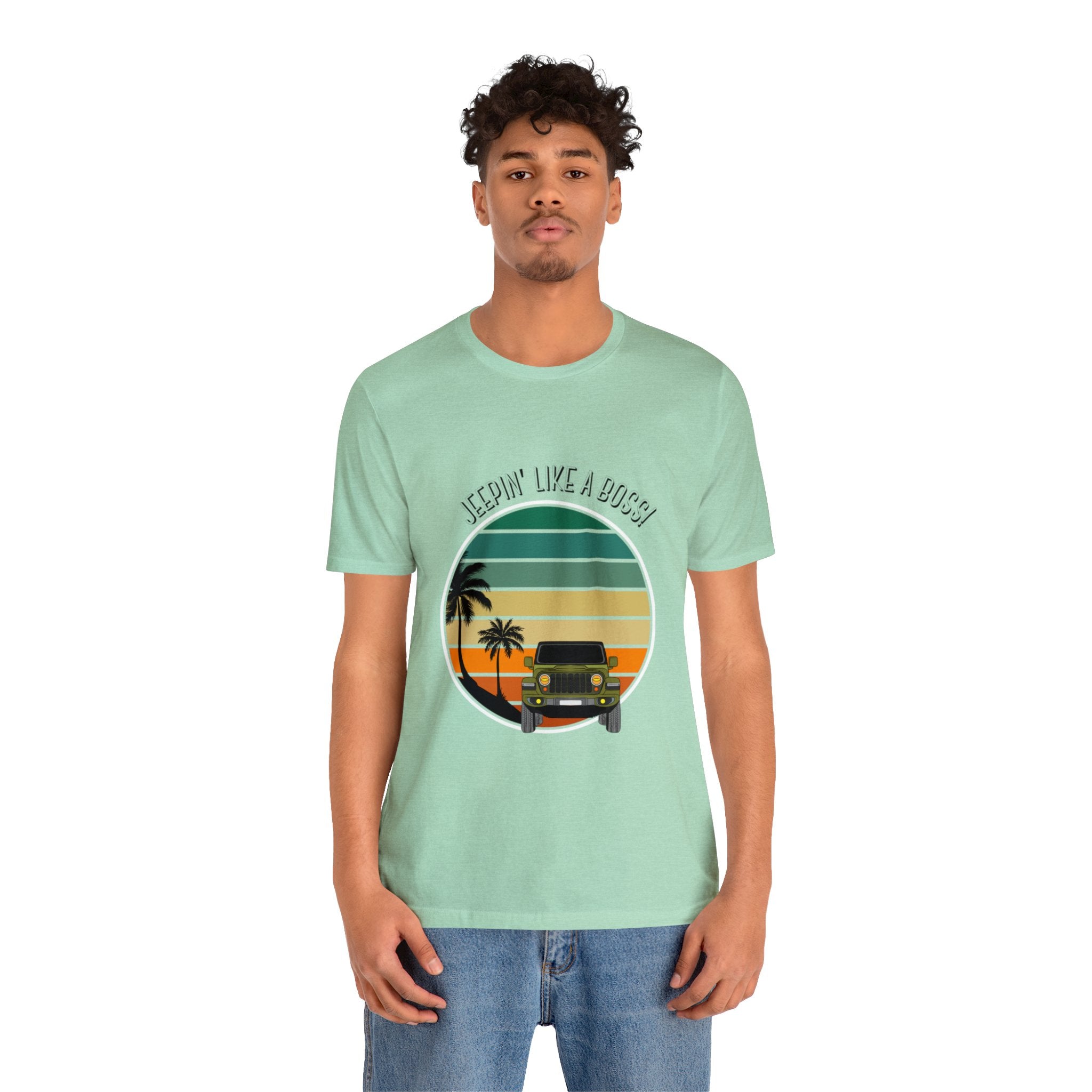 Jeepin Like a Boss Unisex Jersey Short Sleeve Tee