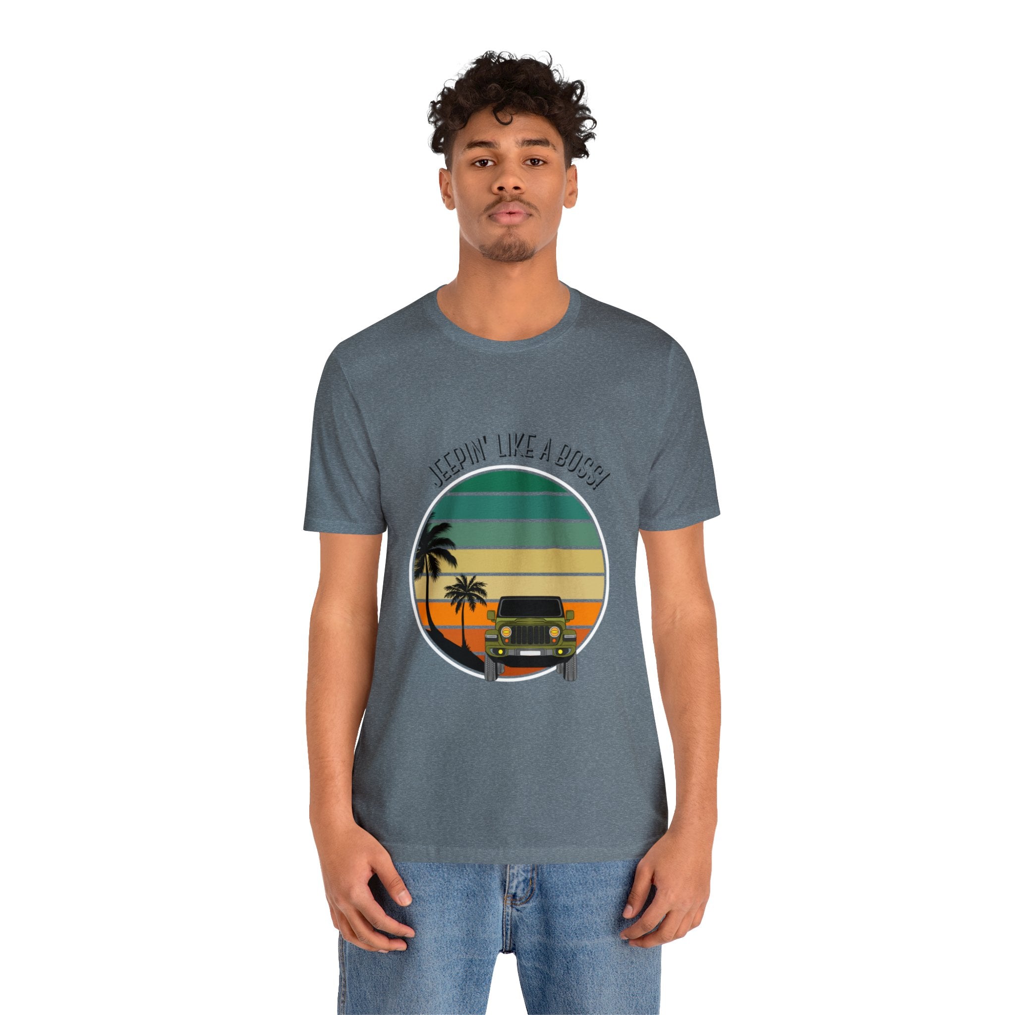 Jeepin Like a Boss Unisex Jersey Short Sleeve Tee