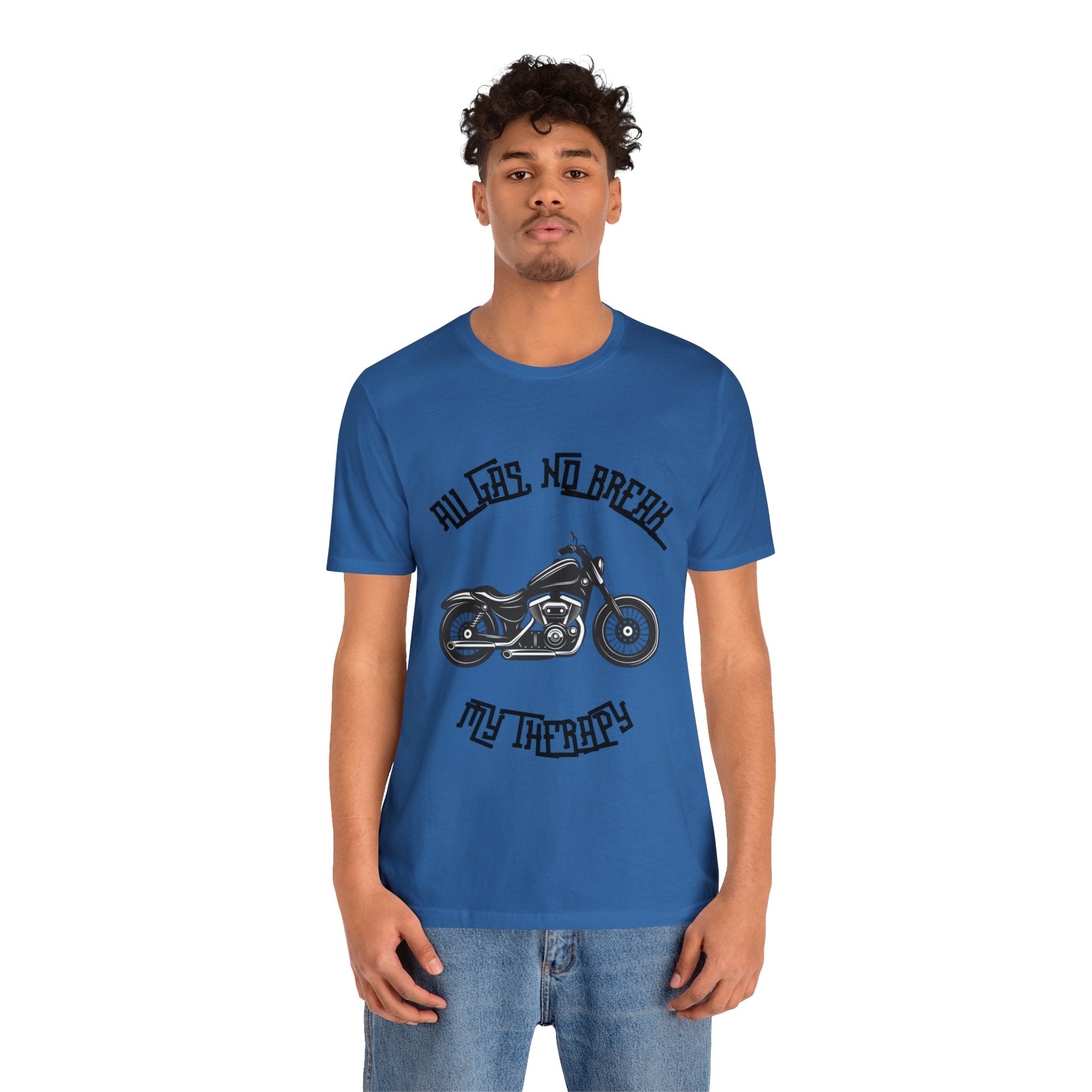 Biker Therapy Short Sleeve Tee