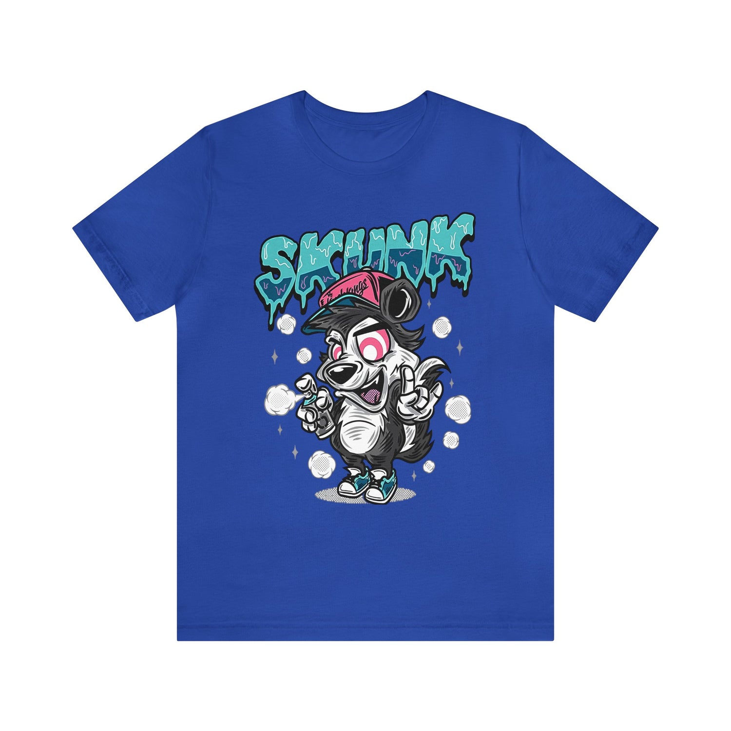 Hip Hop Skunk Jersey Short Sleeve Tee