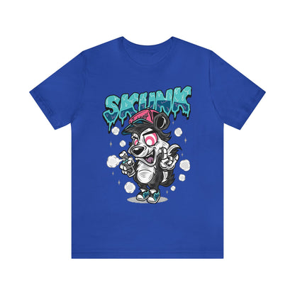 Hip Hop Skunk Jersey Short Sleeve Tee