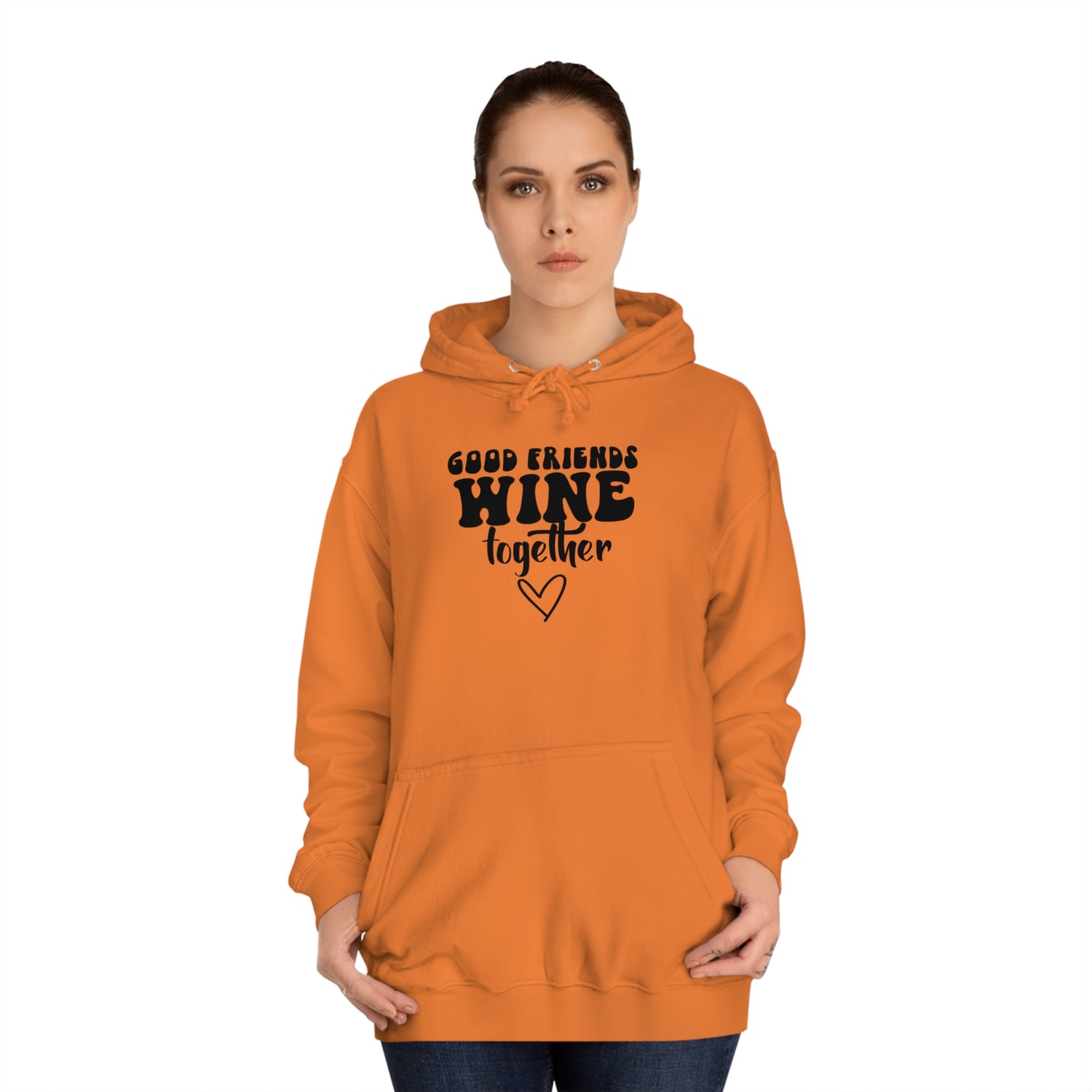 Friends Wine Hoodie