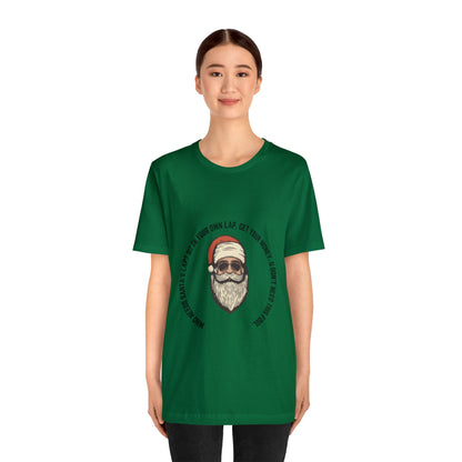 No Need Santa Short Sleeve Tee