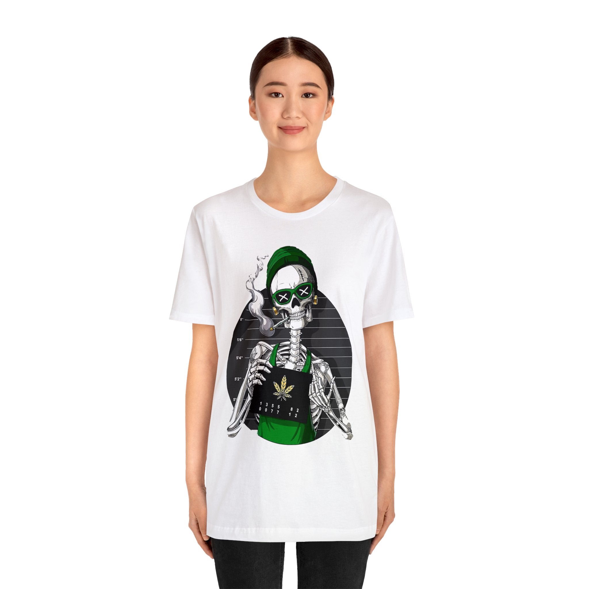 Skeleton Jersey Short Sleeve Tee