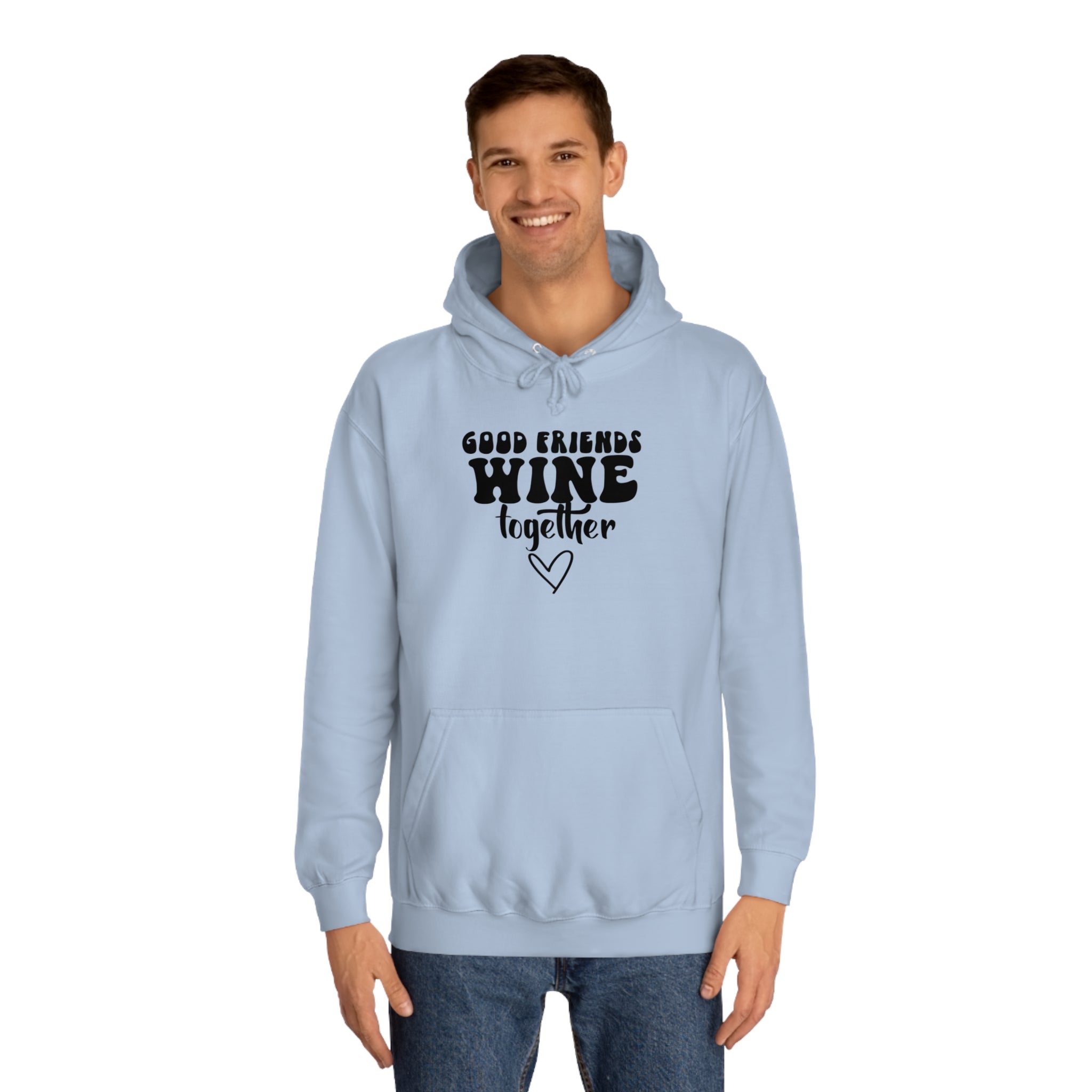 Friends Wine Hoodie