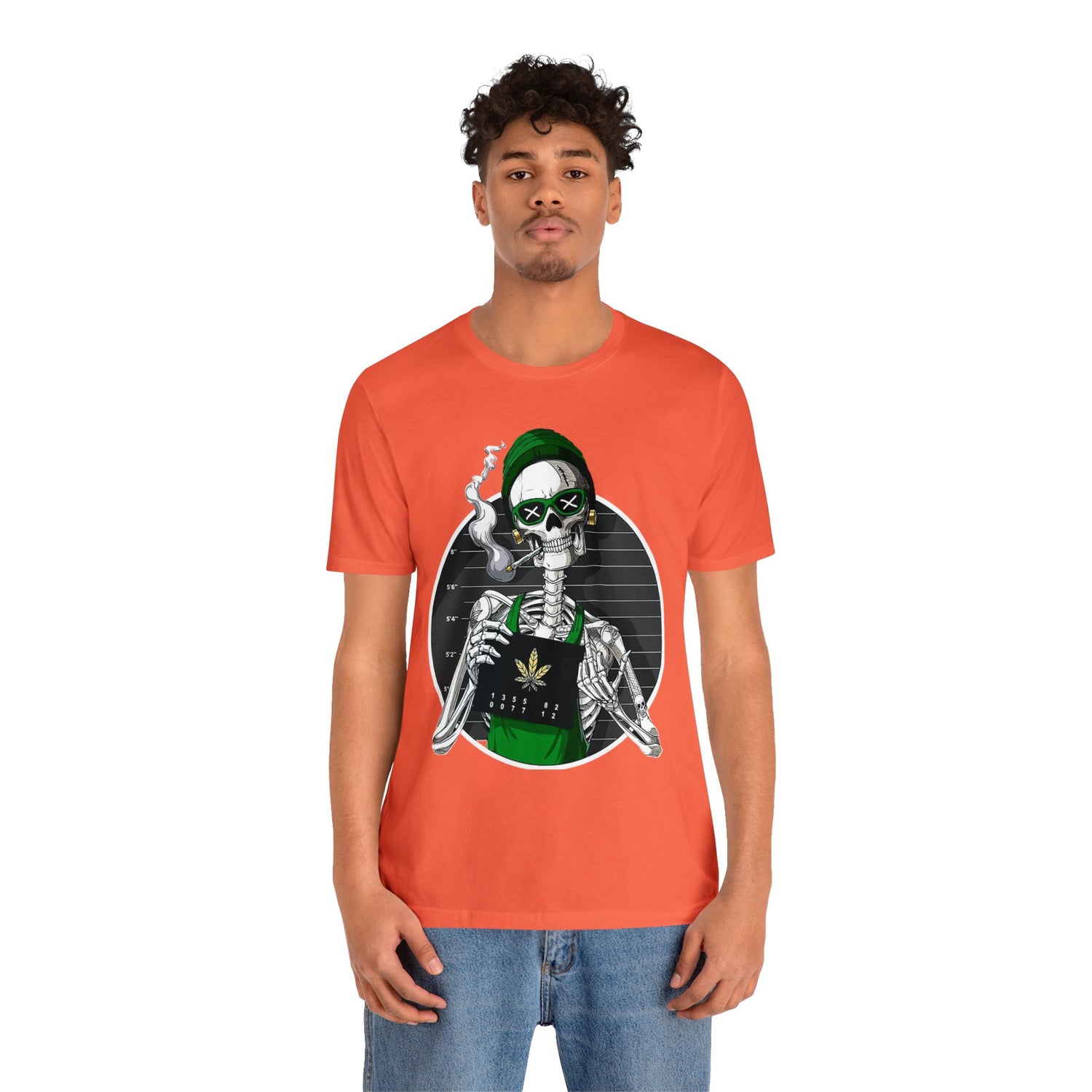 Skeleton Jersey Short Sleeve Tee