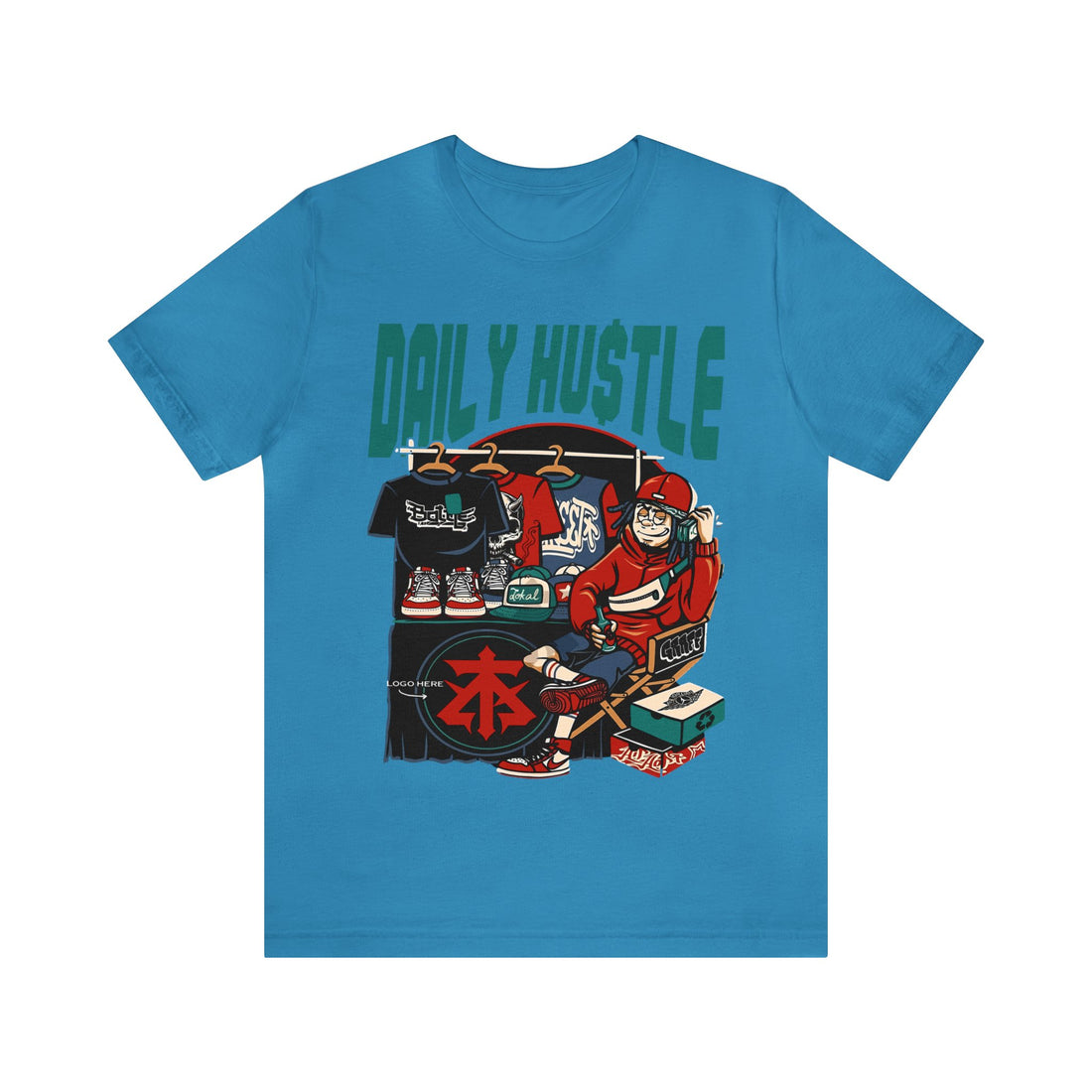 Daily Hustle Jersey Short Sleeve Tee