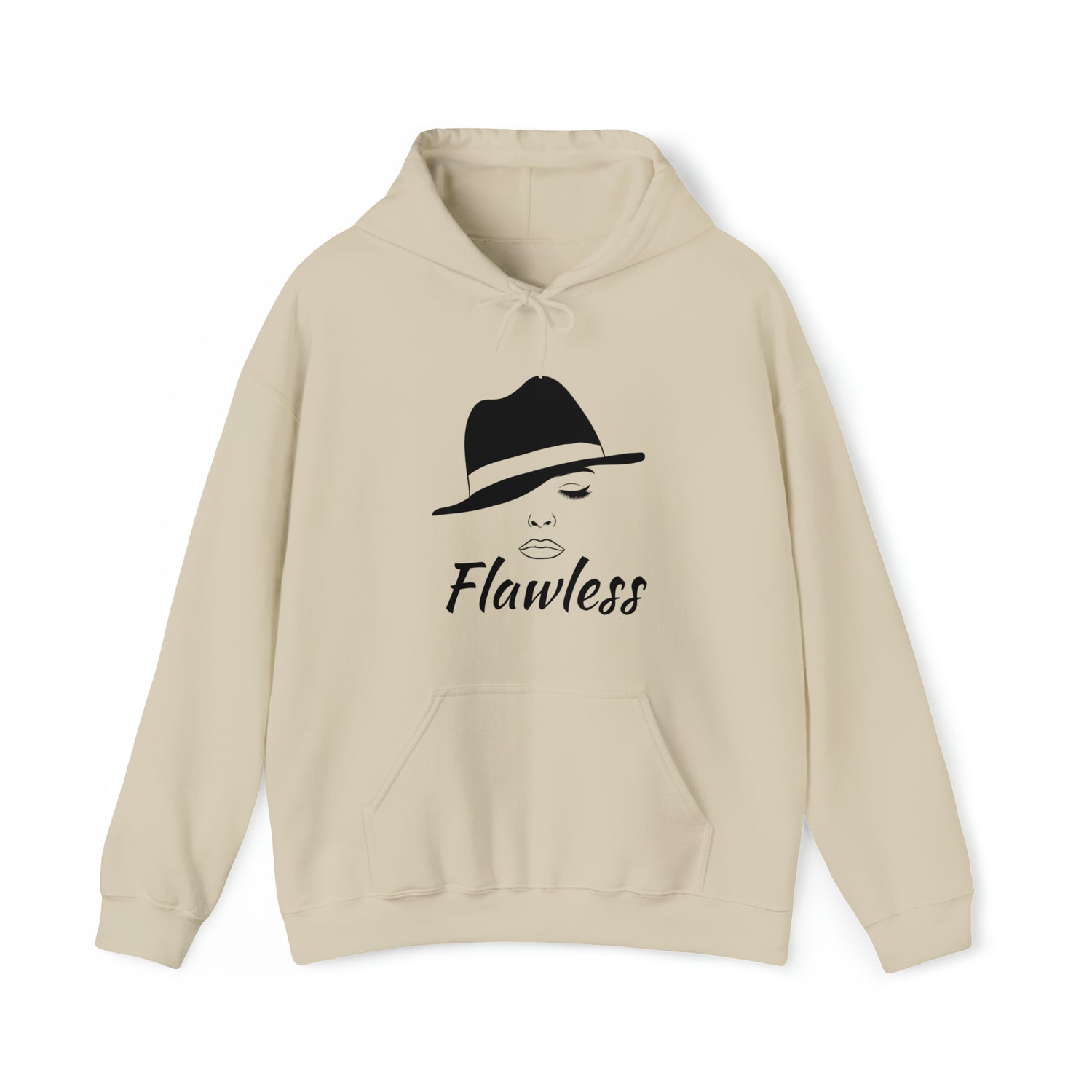 Celebrate your Unique Beauty: &quot;Flawless Face&quot; Hoodie