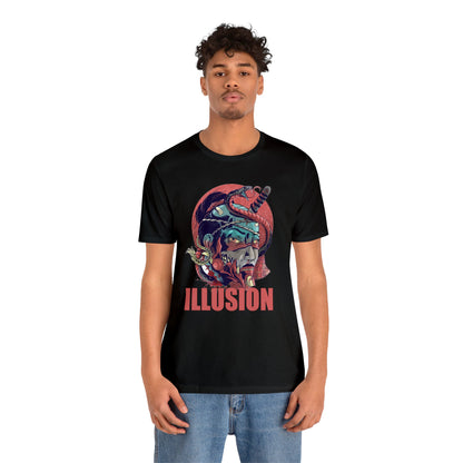 Illusion Jersey Short Sleeve Tee