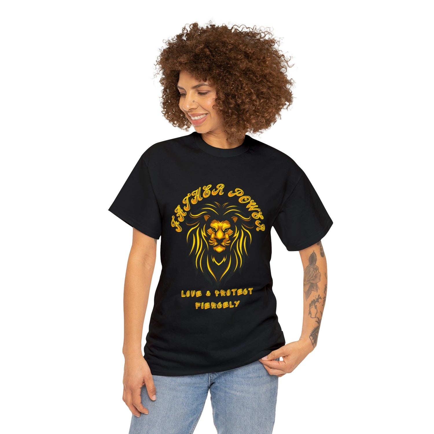 Father Power: Love &amp; Protect Fiercely T-shirt