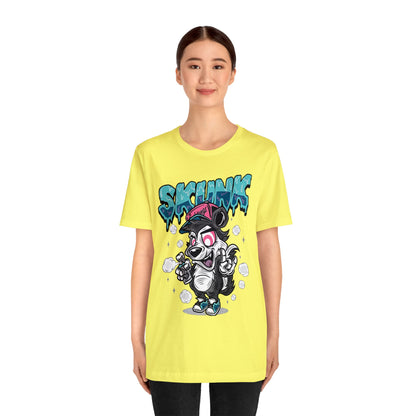 Hip Hop Skunk Jersey Short Sleeve Tee