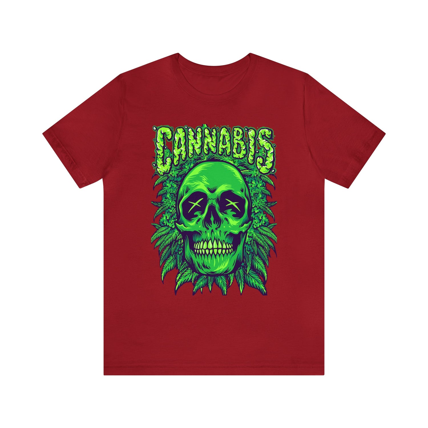 Cannabis Jersey Short Sleeve Tee